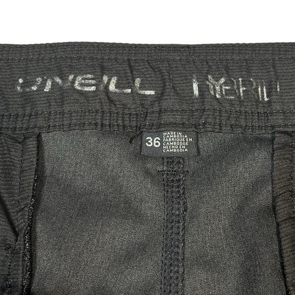 O'NEILL Hybrid Black Quick-Dry Stretch Shorts Men's Size 36 - Picture 7 of 16